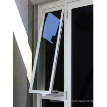PVC/UPVC Frame Double Glazed Tempered Glass Top Hung Window